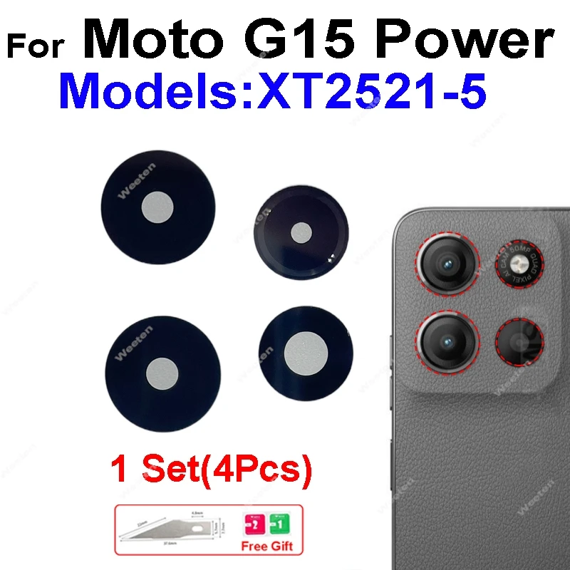 For Motorola MOTO G05 G15 G35 G75 G85 Back Camera Holder Bezel Sturdy Camera Lens Perfect Size Compatible Replacement