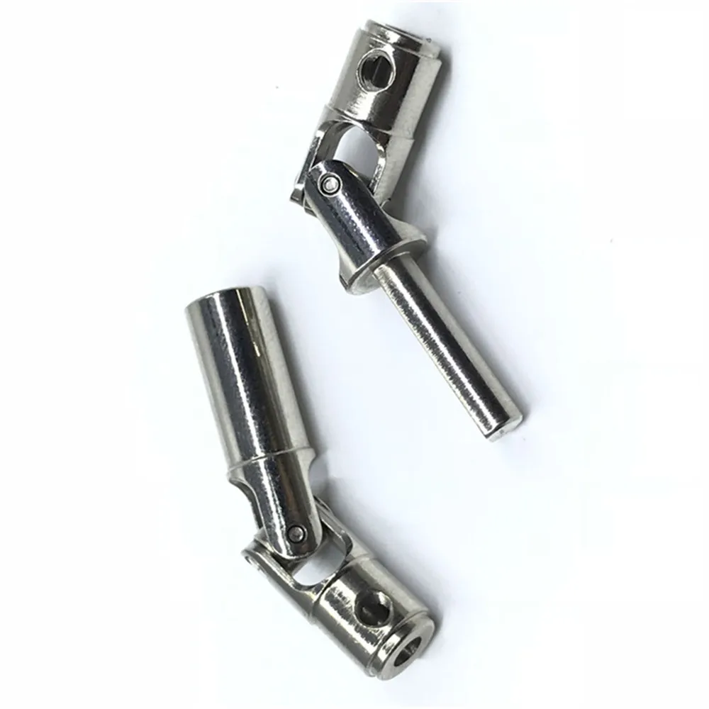 A63T-1X Luz de Flash de simulación de freno de dirección de 12 LED para modelos a escala 1/10 y eje de conducción de Metal mejorado de 2 piezas para WPL Henglong