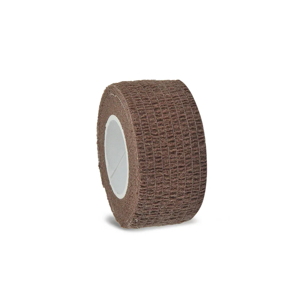 brown Waterproof Medical Therapy Self Adhesive Bandage Muscle Tape Finger Joints Wrap First Aid Kit Pet Elastic