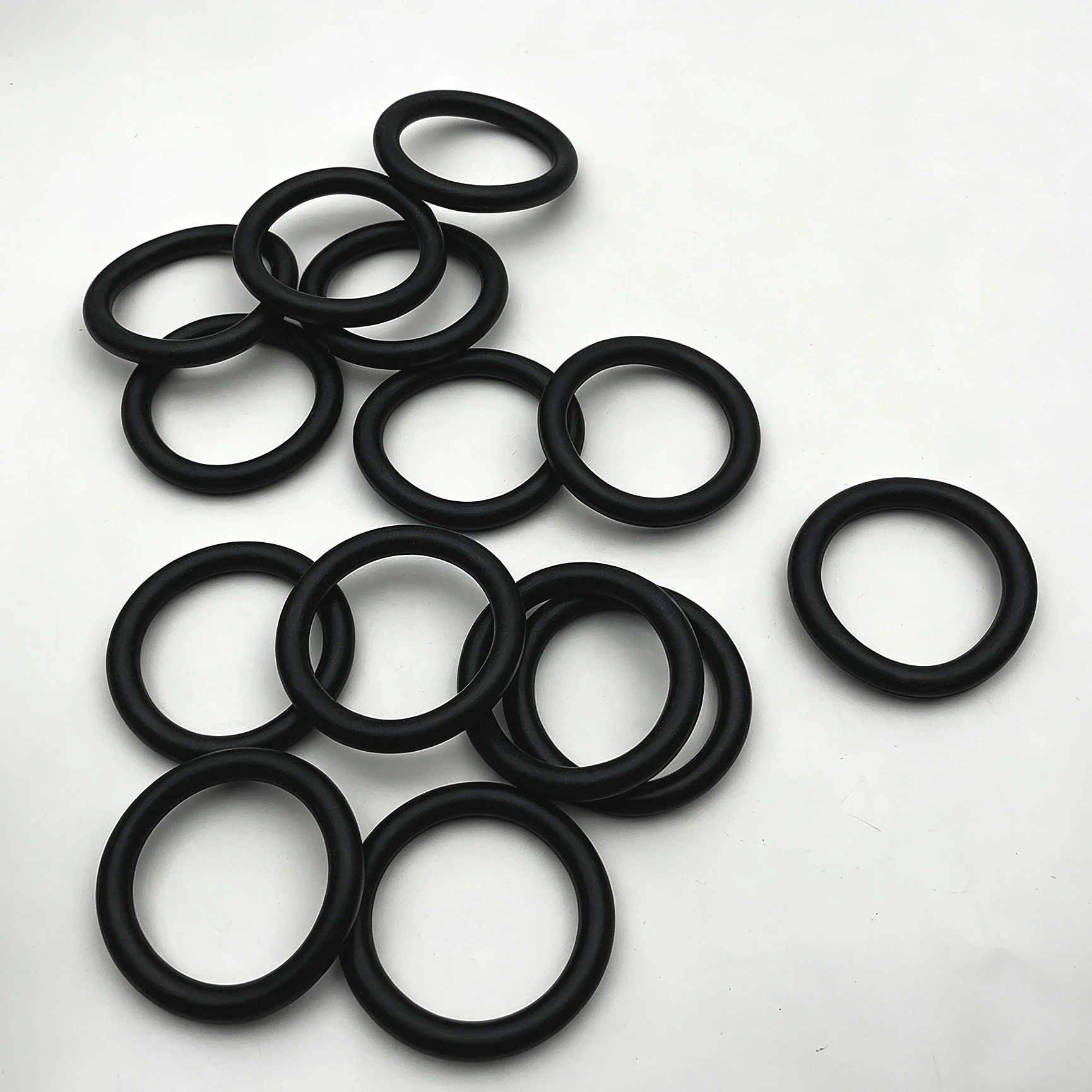 20 Pieces of Black NBR O-Ring CS 3.1mm, OD 9mm~30mm, Mechanical Equipment Pipeline Oil Resistant and Leak Proof Rubber Ring