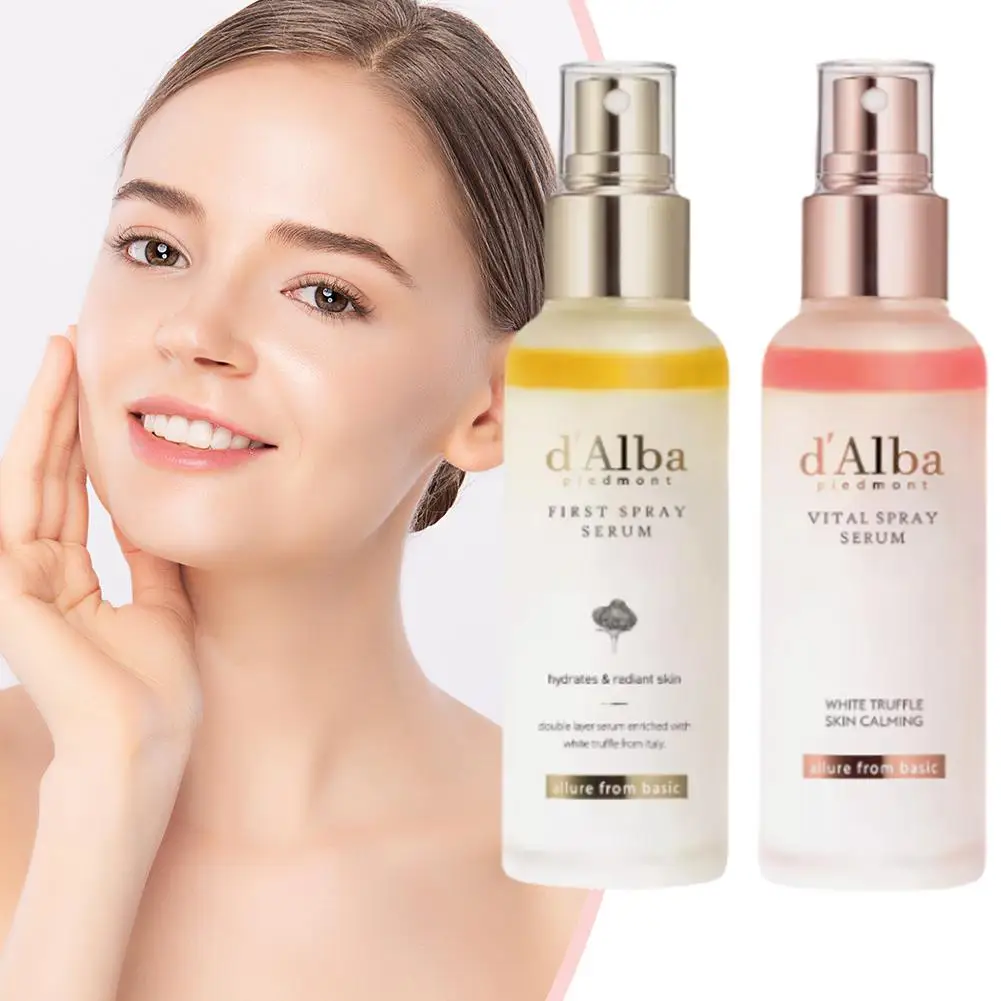 D'Alba nuevo trufa blanca italiana primer Spray trufa blanca cara ligera hidratante cuidado de la piel calmante de larga duración