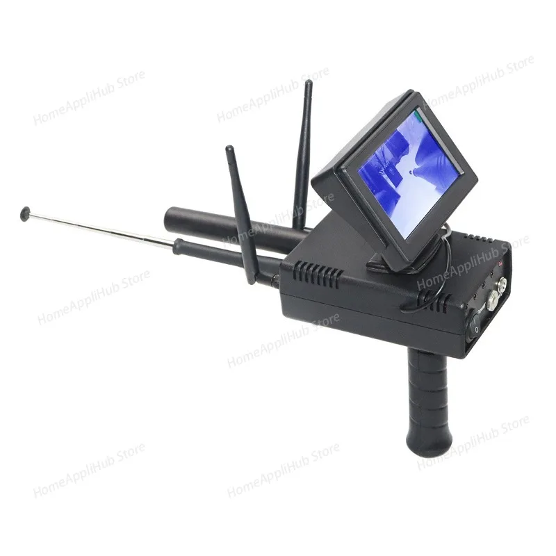 Professional AKS Plus Gold Silver Gem Detector 25M Depth 1000M Scanning Archaeology Treasure Finder Rechargeable Metal Detector