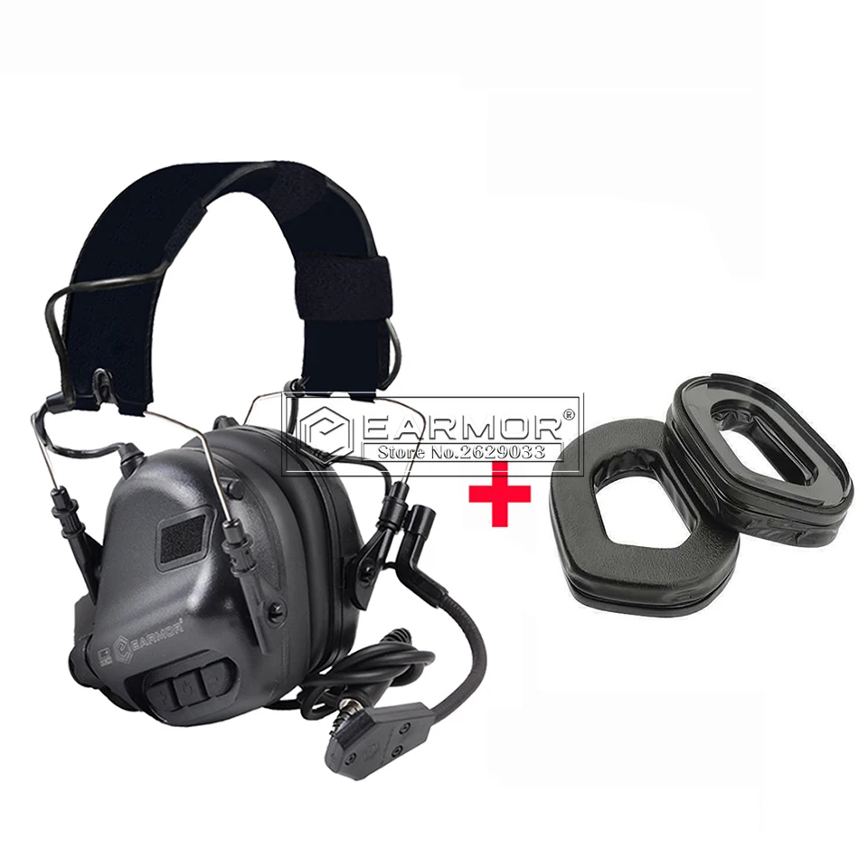 

EARMOR M32 MOD3 Tactical Headset & Headset Accessories S03 Fit for M31/M32/M31H/M32H Headset