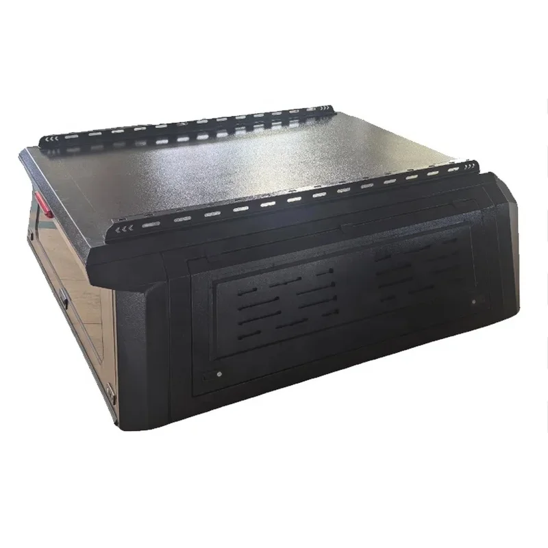 Top Quality Heavy- Mangane Steel Pickup Truck Canopy With Manual Ing And Waterproof Seal Tundra .Ft Ft Off-Road Use