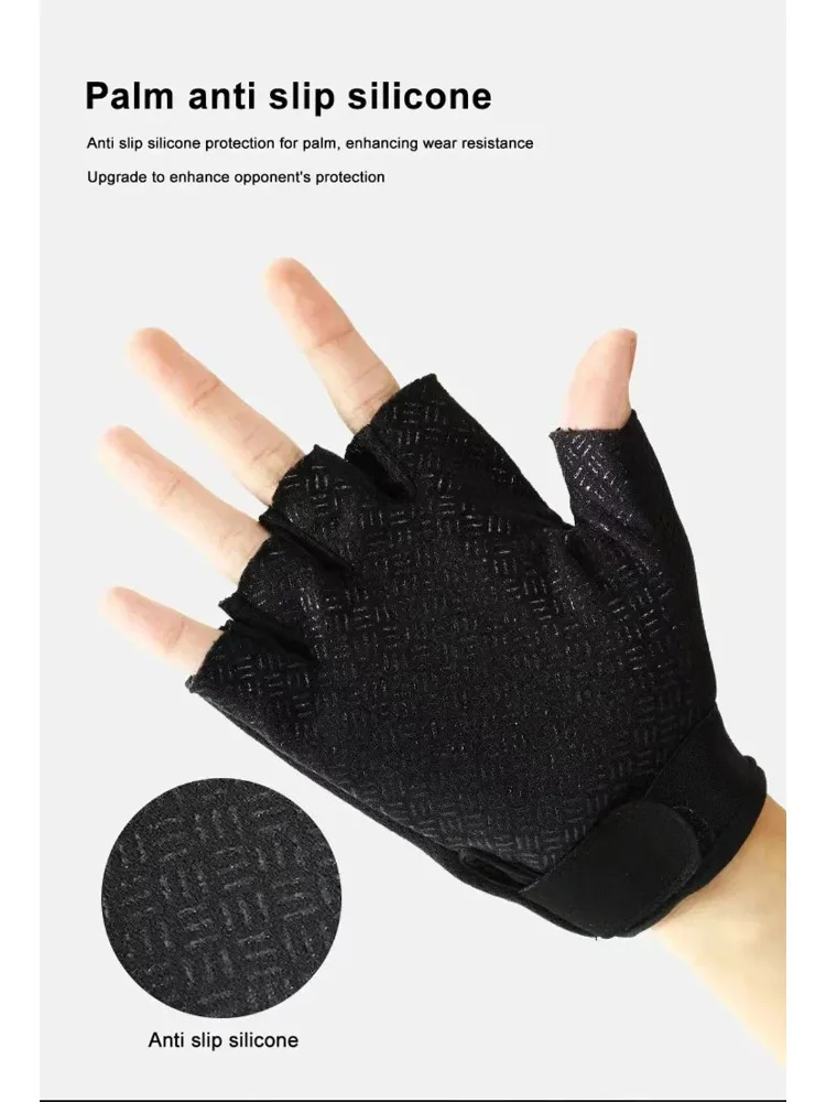 AliExpress Riding Fingerless Gloves Non-slip Half Finger Gloves for Motorcycle Cycling Climbing Hiking Hunting Outdoor Sports