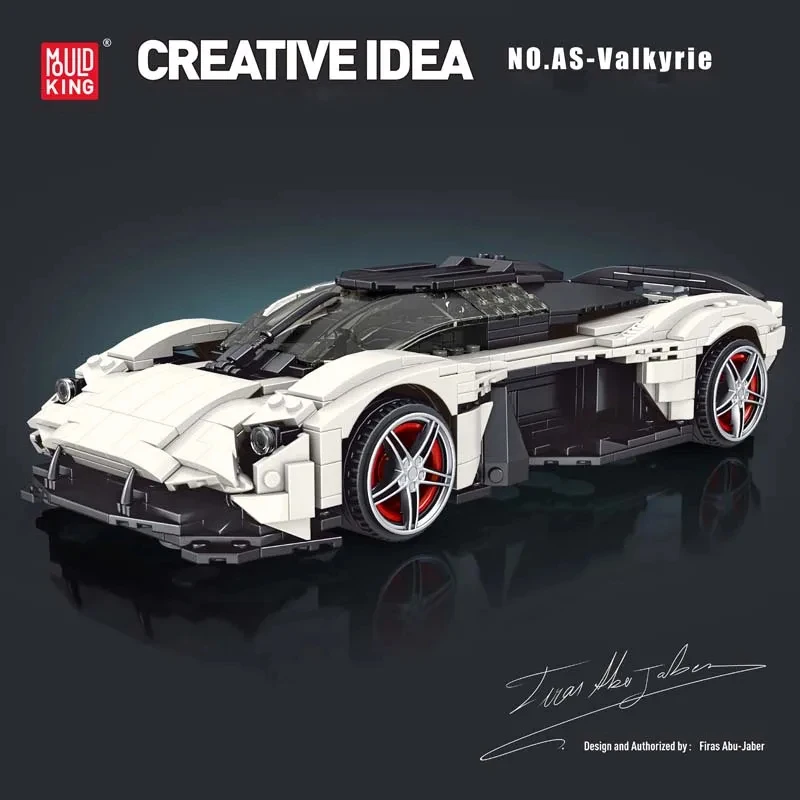 

Mould King Super Car MOC Building Blocks Kit Scale Sports Car Model Toys for Kids Build Collectible Car Set Adults Car Racing