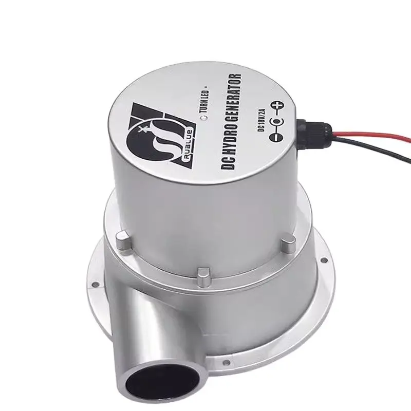 

Гидравлический генератор 12 В 24 В, турбина с расходом воды, уличный микро-гидроэлектрический генератор постоянного тока, бесщеточный постоянный магнит постоянного тока