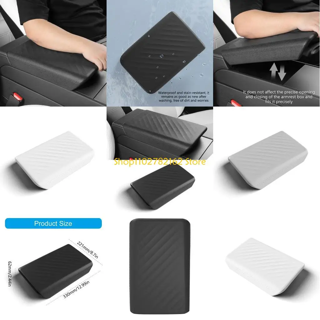 

547B Краткая консоль Cheet Center Center TPE Armrest Cover для 3 Highland 2024-2025 Внутренний аксессуар