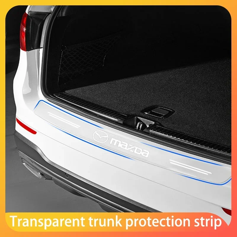 

CarTransparent Car Trunk Badge Protective Sticker For Mazda 3 6 CX5 2 CX3 CX9 MX5 RX8 Axela Demio Atenza MS Car Accessories
