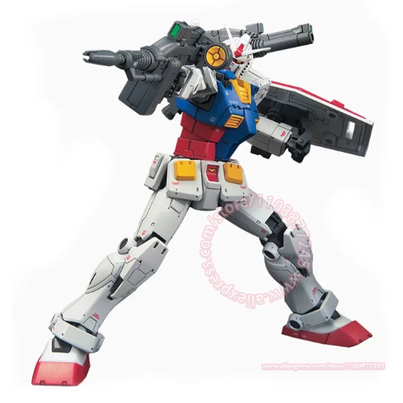 BANDAI HG 1/144 GTO 026 RX-78-2 กันดั้มอินเทรนด์รุ่นอุปกรณ์ต่อพ่วงของเล่นรูปเดสก์ท็อปเครื่องประดับประกอบมือของขวัญวันเกิด