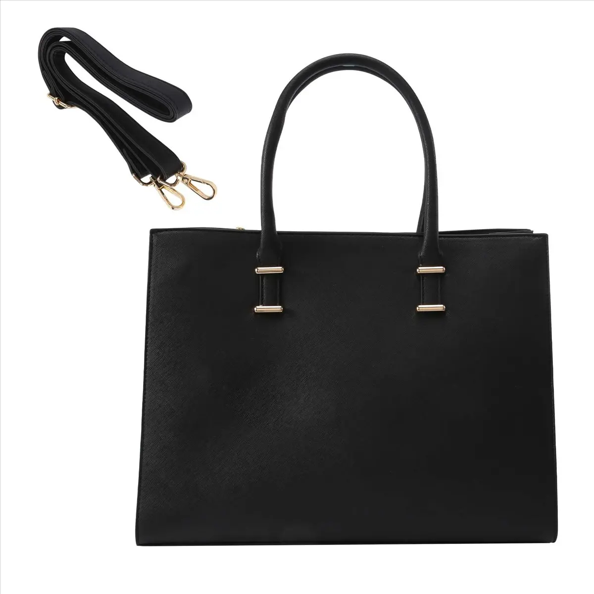 ABQR Laptop Bag Women 15.6-Inch Computer Work Handbag Leather Handbag Business Office Bag