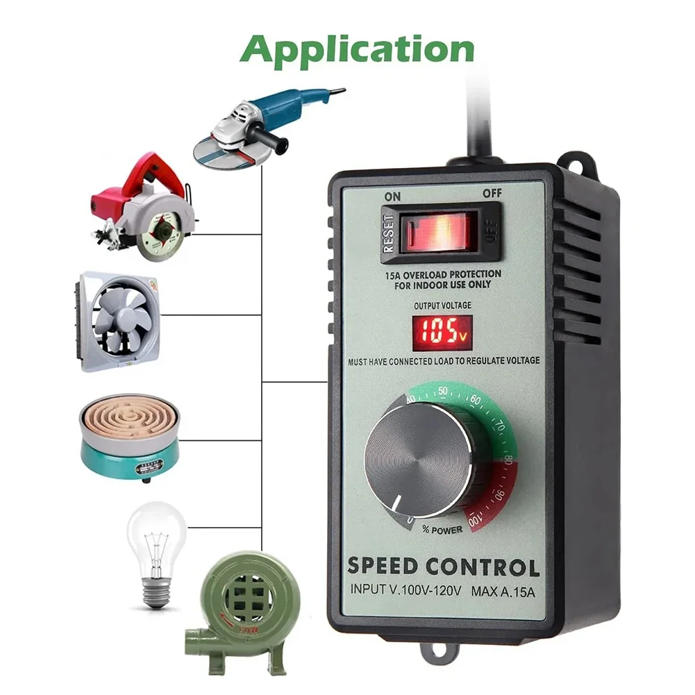 

Angle Grinder Governor Speed Controller Switch AC220V~250V 4000W Maximum Power Hand Drills Polishing Fan Stepless Power-Tools