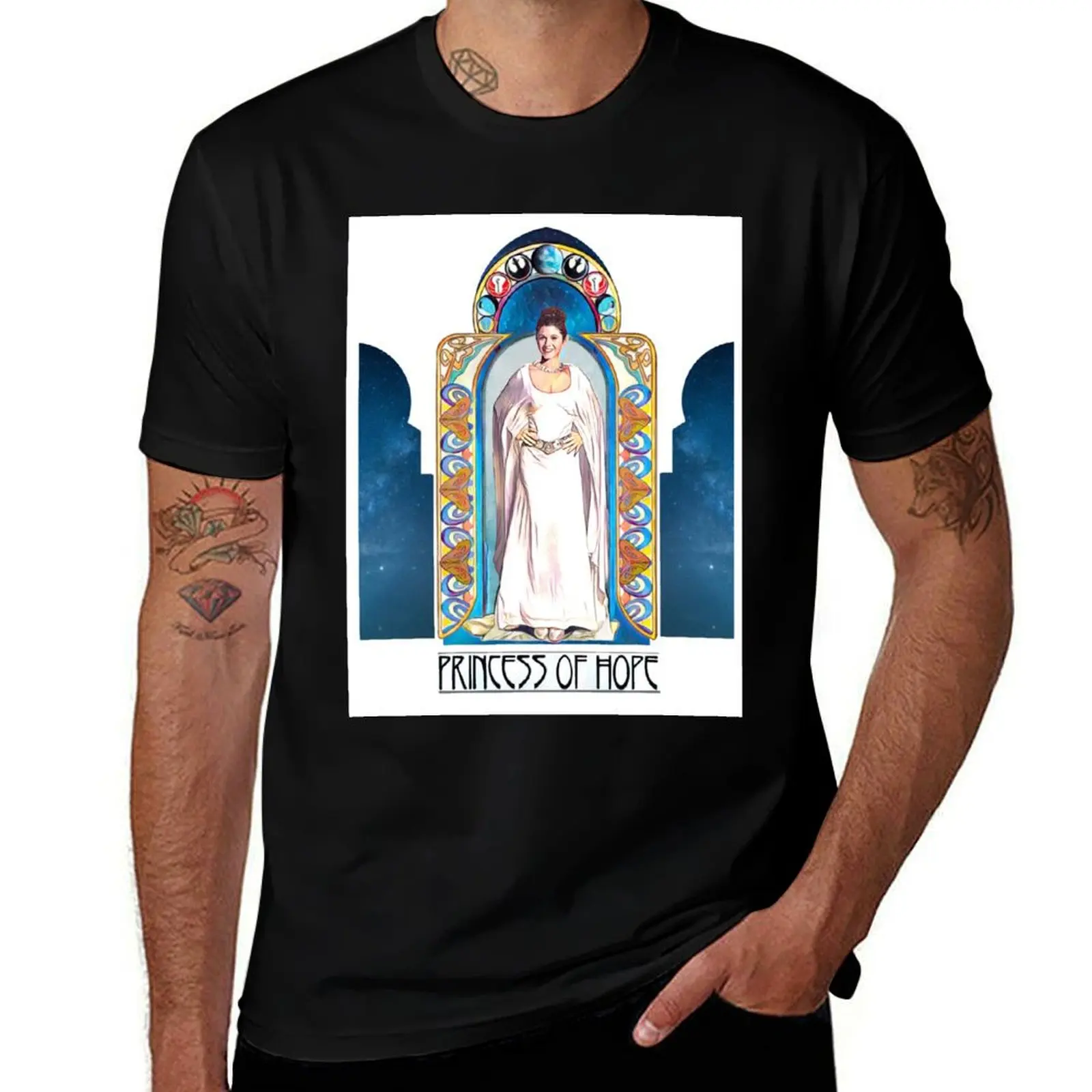 Princess of Hope - Expanded T-Shirt Simple Print Design T-Shirt