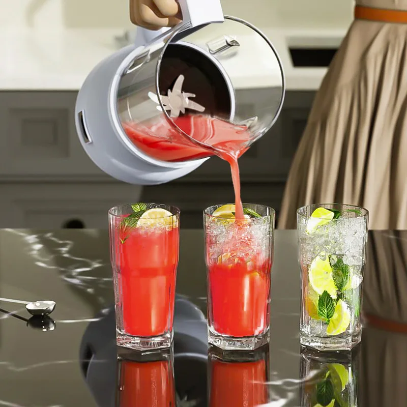 Soybean Milk Machine New Multifunctional Supplementary Food Cooking Machine Automatic Wall Breaker