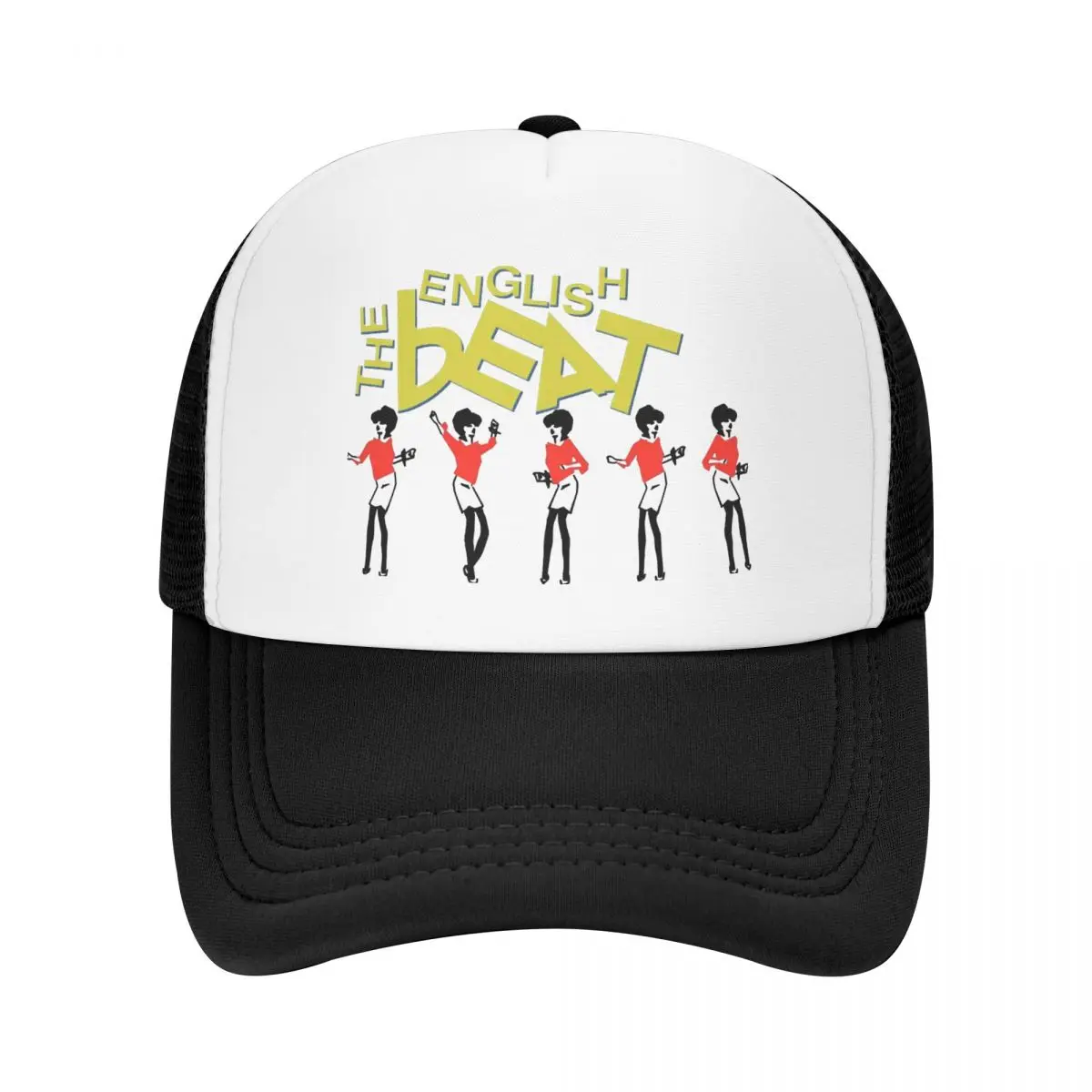 The English Beat Vintage Baseball Caps Mesh Hats Casquette Sport Unisex Caps