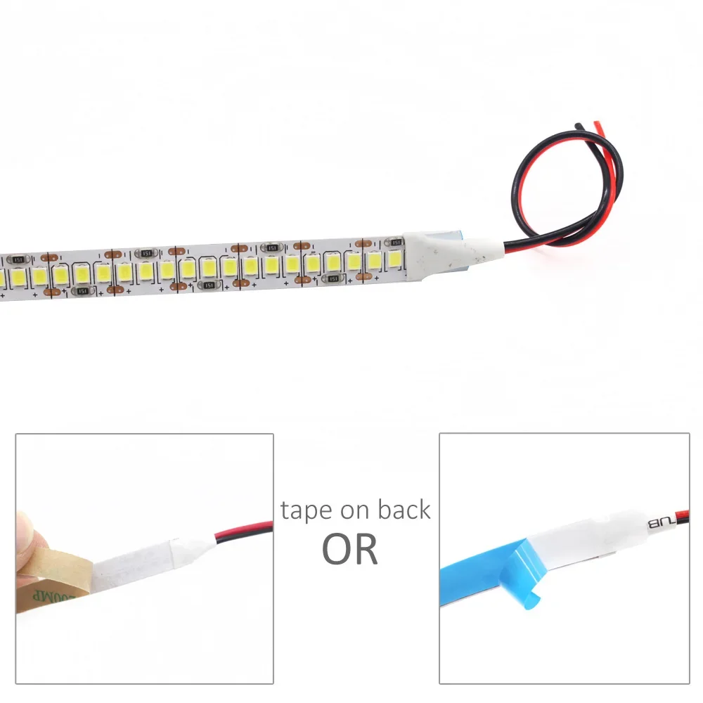 5M LED Strip Light 12V 24V SMD 2835 240LED/m Flexible Ribbon Warm Cold Natural White Indoor Decor Tape Stripe Linear Lighting image 4