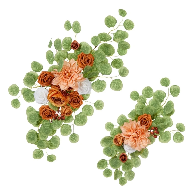 Vibranting Artificial Flower Sign for Event Entrances Sturdy Materials