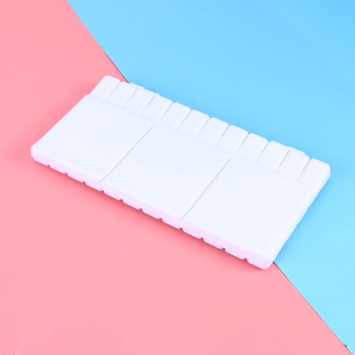 

28 Grids Plastic Palette 5 Large Compartments Foldable Painting Tray For Artists Students Watercolor Art Projects Durable Pp