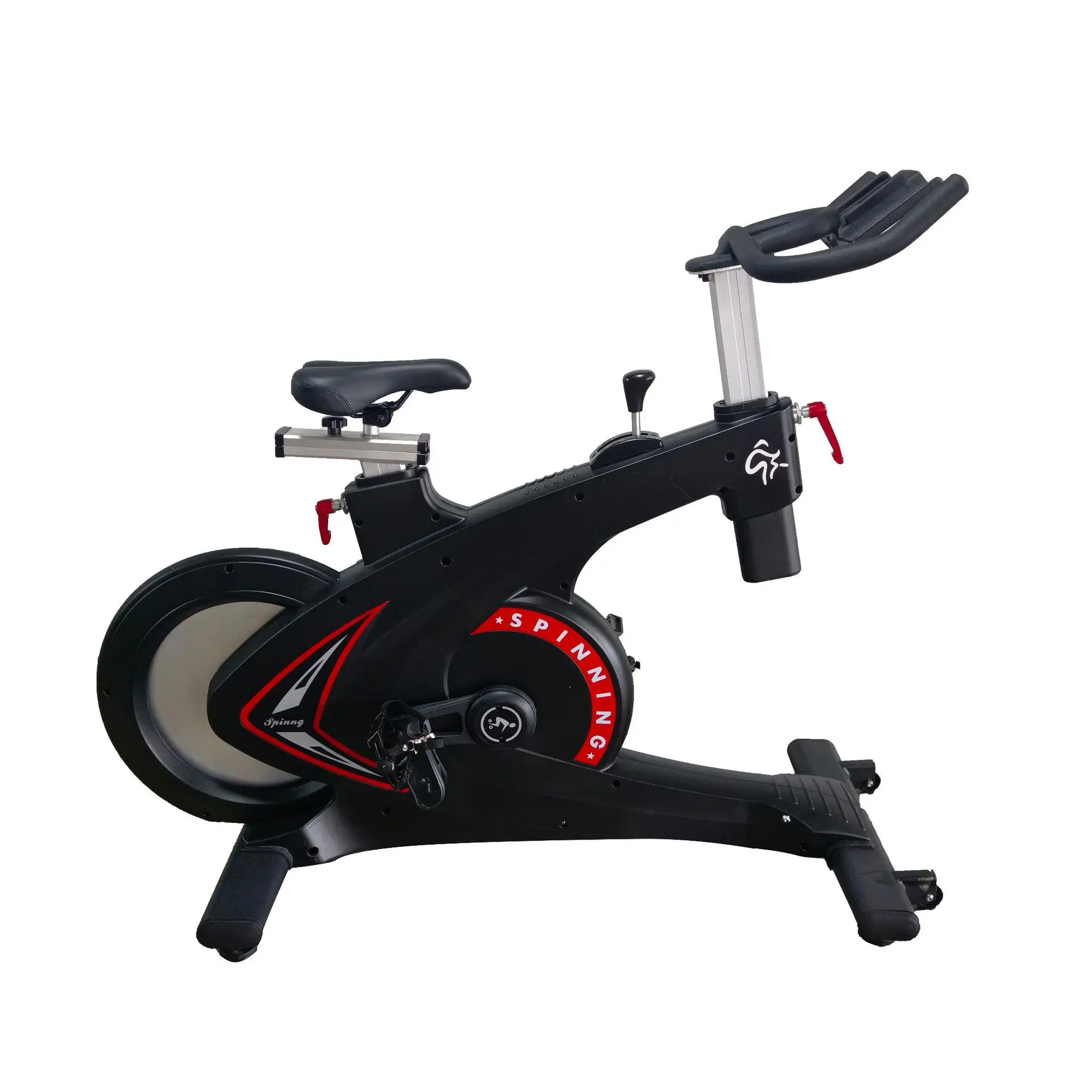 Exercise Bike Indoor, Quiet Stationary Cycling Bike for Home Gym, Spin Bike Cardio Fat Burning Fitness Equipment