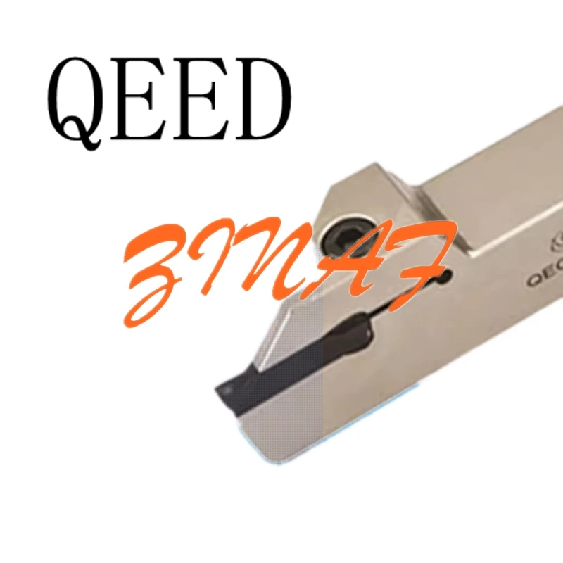

QEED1616/2020/2525-R10/R17 внешний диаметр держатель паза используется для ZCC ZTED02503, вставка из карбида для канавок, инструменты для токарного станка