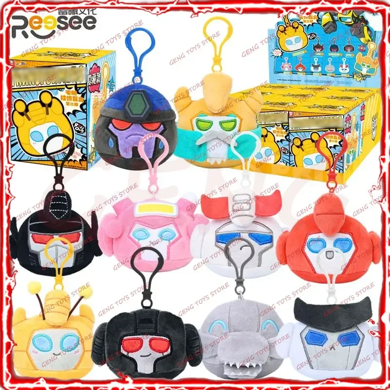 

Плюшевые игрушки REESEE Transformers, мини-коллекционное издание, V2, случайный подарок, Optimus Prime Megatron Grimlock, популярный подарок в стиле аниме, подарок для детей