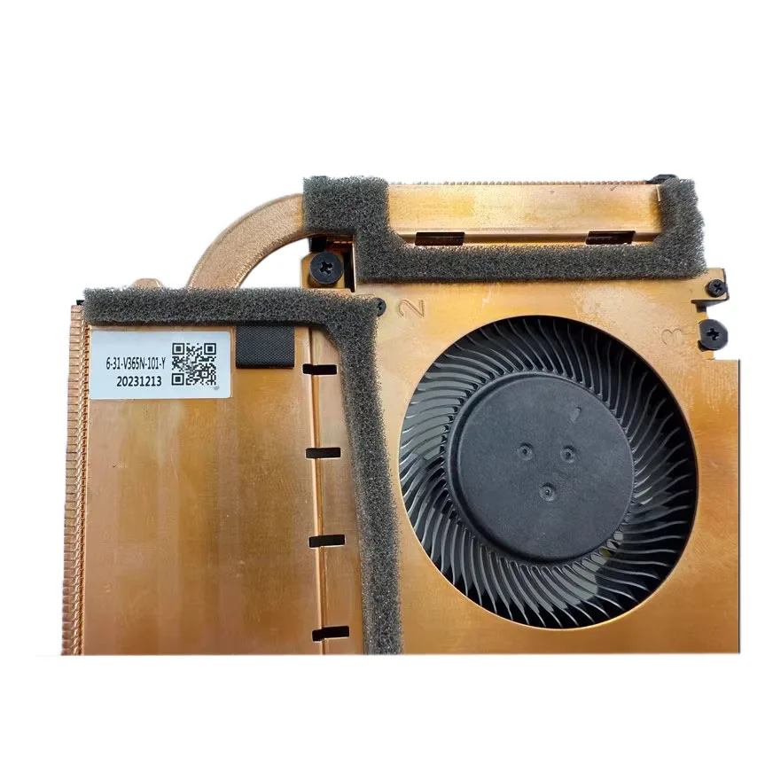 Laptop CPU GPU FAN&Heatsink 6-31-V365N-101-Y EGC-79731S1-0AH P.PSSA-A-V35-111-GP2-B EGC-85071S1-0AH P.PSSA-A-V35-100-GP2-B DC 5V