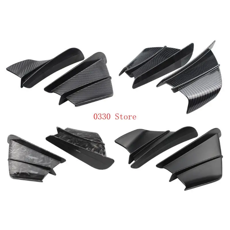 Universal Motorcycle Aerodynamic Spoiler Wing with Adhesive Motorcycle Decoration Sticker