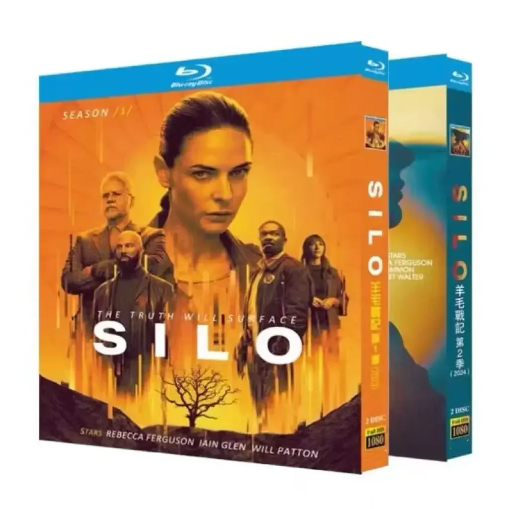 Silo Season 1-2: 4-Disc All Region New Box Set Blu-ray disc