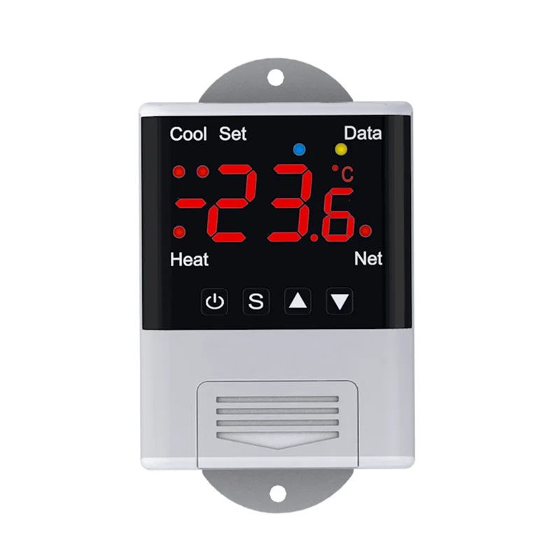 Tuya wifi termostato umidistat 12v 110v 220v controlador digital de temperatura e umidade incubadora de carro automático termorregulador-AT64