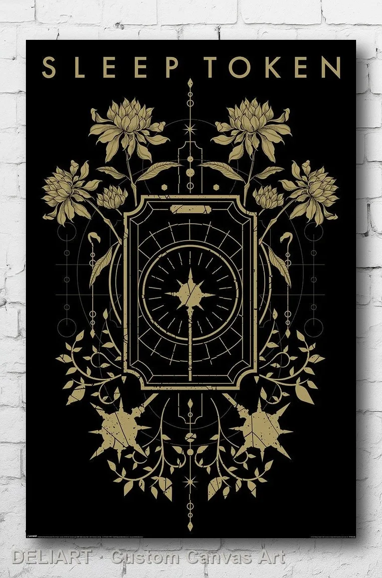 

SLEEP TOKEN - CARAMELA Canvas Poster Custom Size Available Room Decoration Home Decor Wall Art
