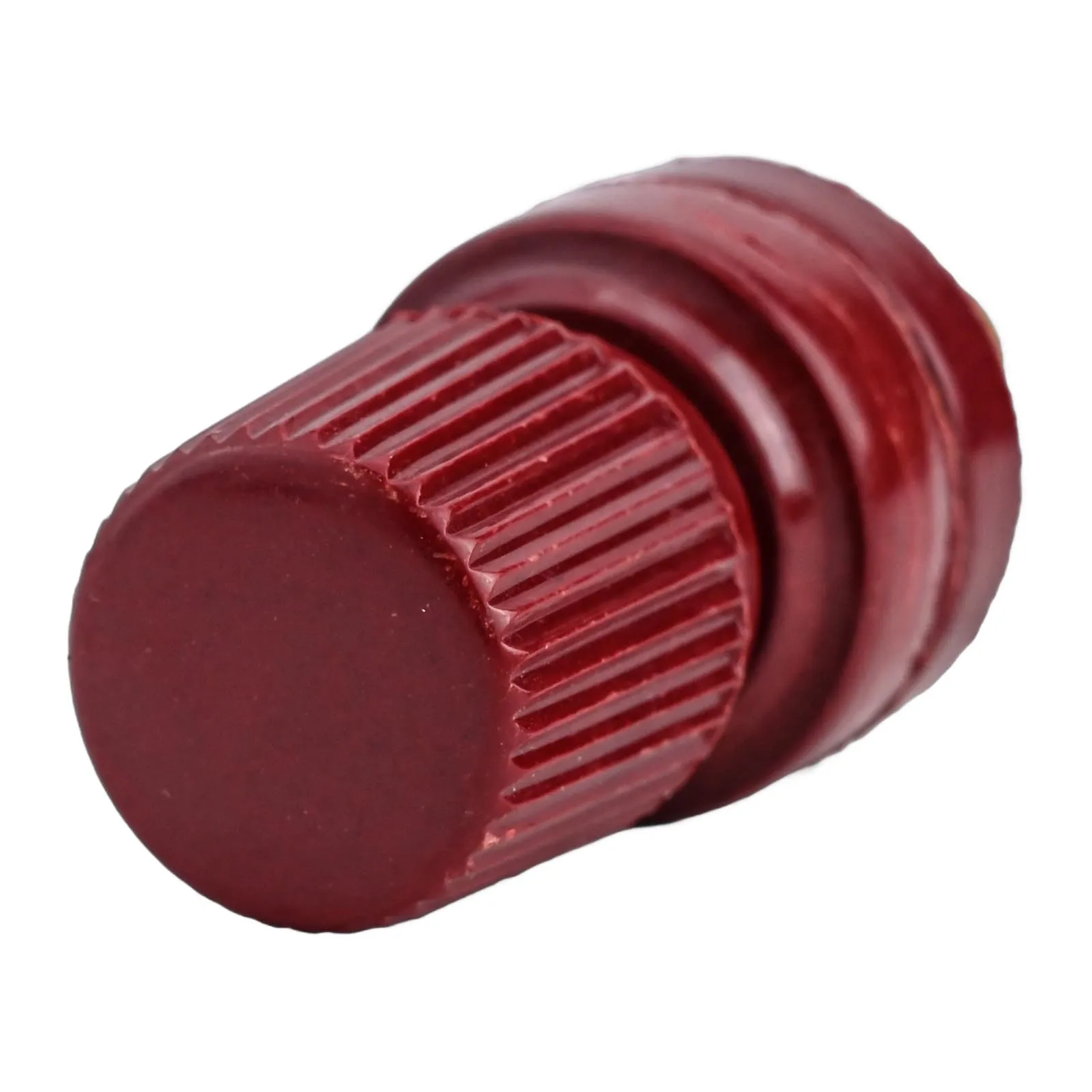 1x High Current Binding Post M6 Thread Screw Terminal 333 Type Brass Binding For Welding Machines Round Copper Terminal Post