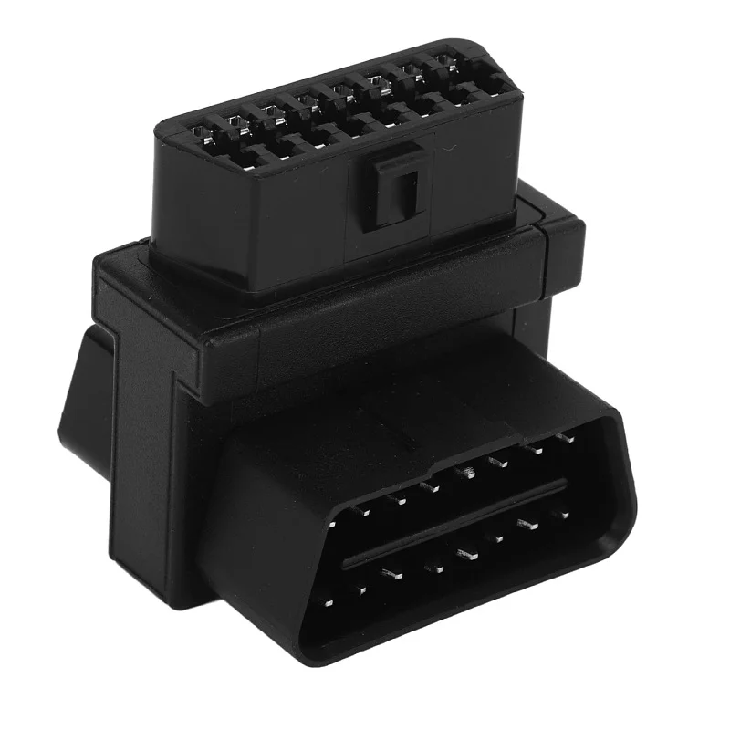 Plug and Play Splitter Connector 16 Pin Male to 2 Female OBD2 Adapter Converter OBD Cable Splitter for Diagnostic Tool