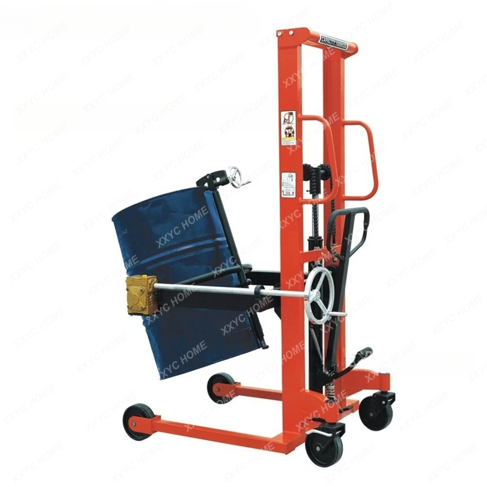 

Ручная тележка для переворачивания и переливания бочек с маслом (пластиковых и металлических)