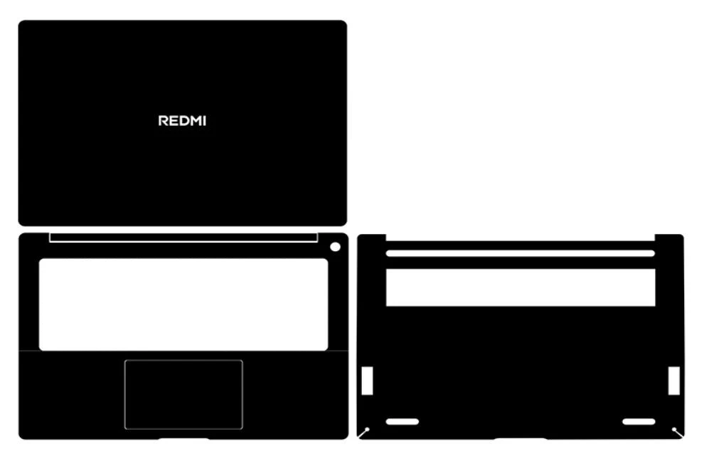 

Pre-cut Transparent Matte Vinyl Skin Sticker Cover For Redmi Book Pro 16 2025 A1601 Redmibook