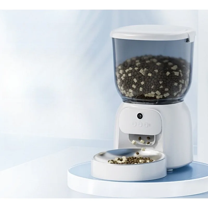 Pet automatic feeder cat regular quantitative cat food dog food feeding self-service machine