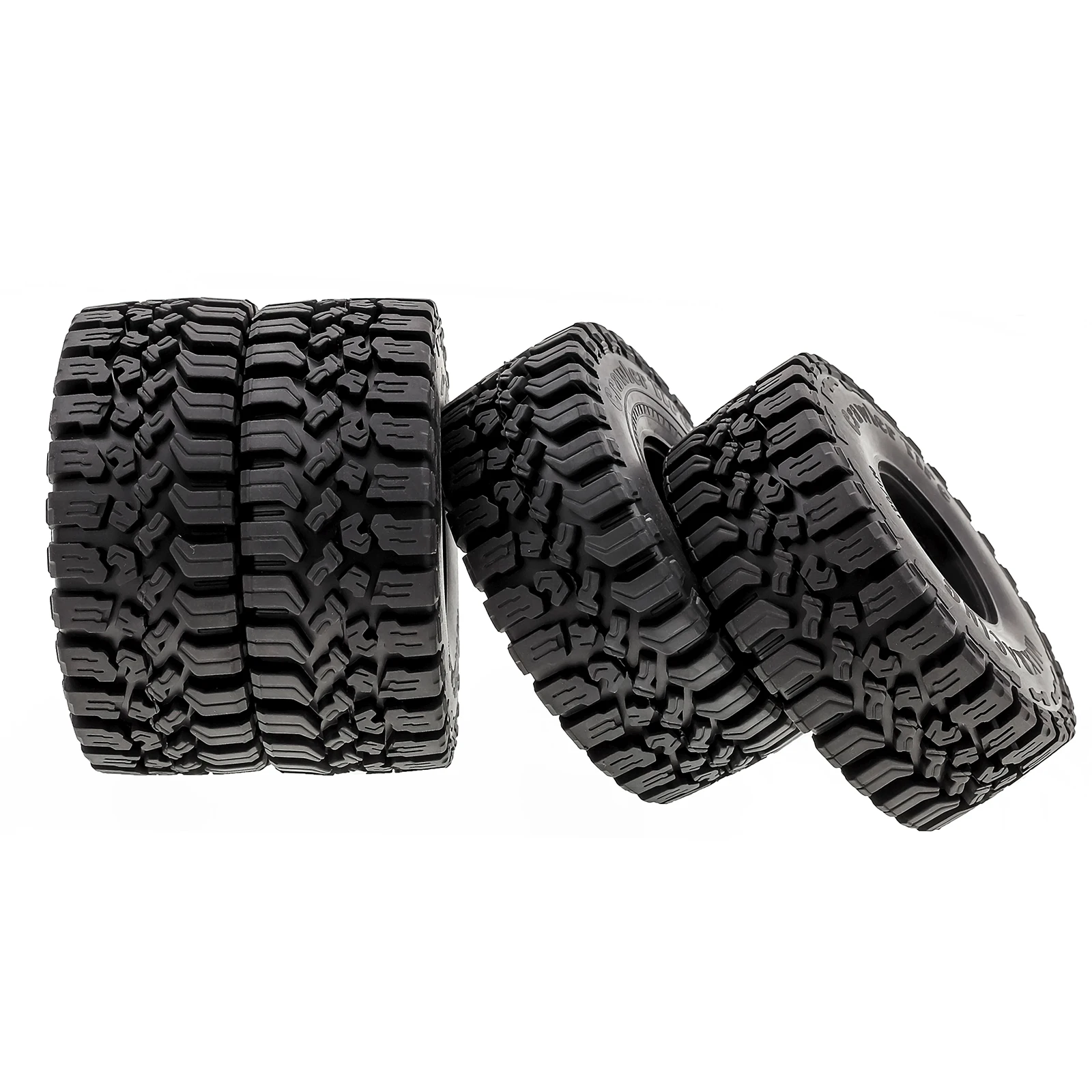 1.9 Crawler Tires 120mm 1/10 RC Rubber Mud Slingers Grappler Wheels Tyres For 1:10 Scale Rock Crawler Car Traxxas TRX4 RC4WD D90