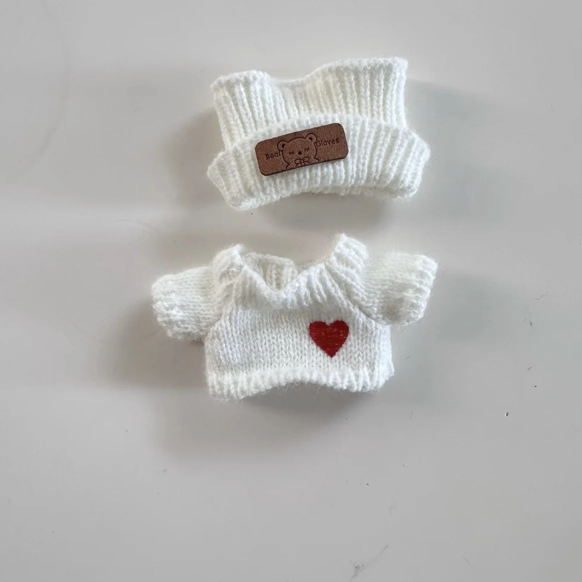 ラブブV1V2ドール服ファッションセータードールDIYアクセサリーパーティーゲームおもちゃギフト用新作白黒セーターセット