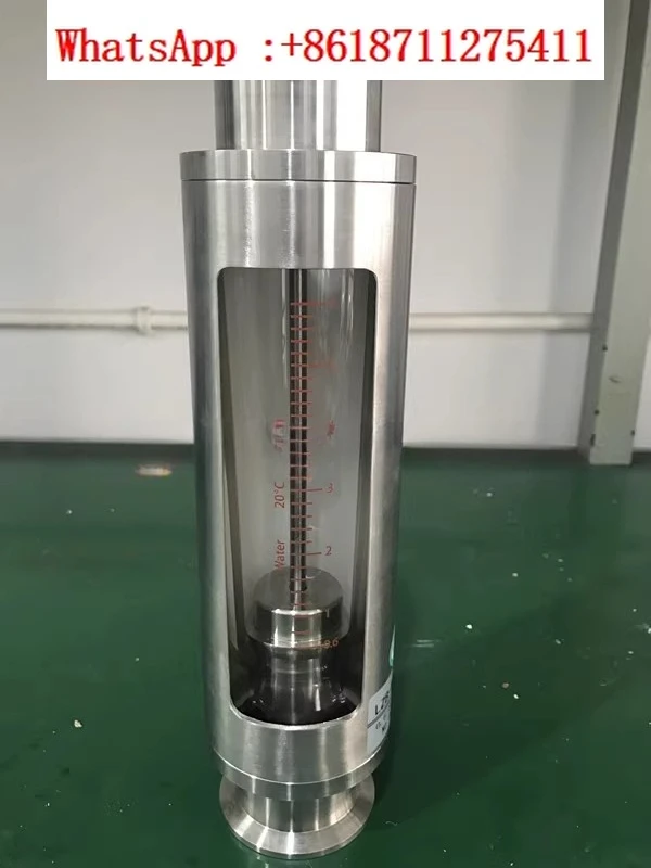 

LZB-WS sanitary glass rotor flowmeter all stainless steel threaded clamp type, flange type