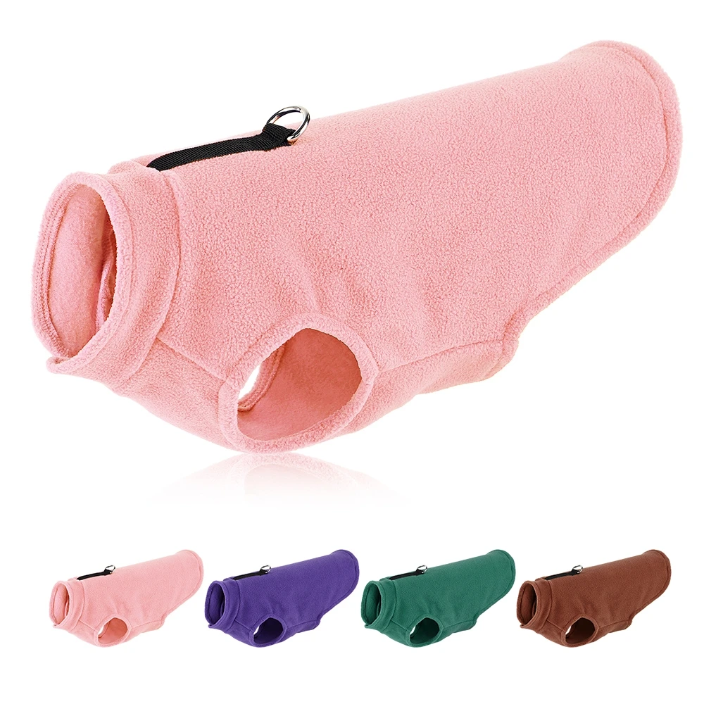 Warm Small Dog Clothes Soft Fleece Puppy Dogs Coat Vest Winter Pet Clothing Jacket For Small Medium Dogs Cats Chihuhua Yorkshire