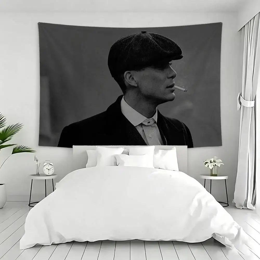 P-Peaky Blinders  Flag Outdoor Decorations for Bedrooms Home Decor Items Banners Tapestry