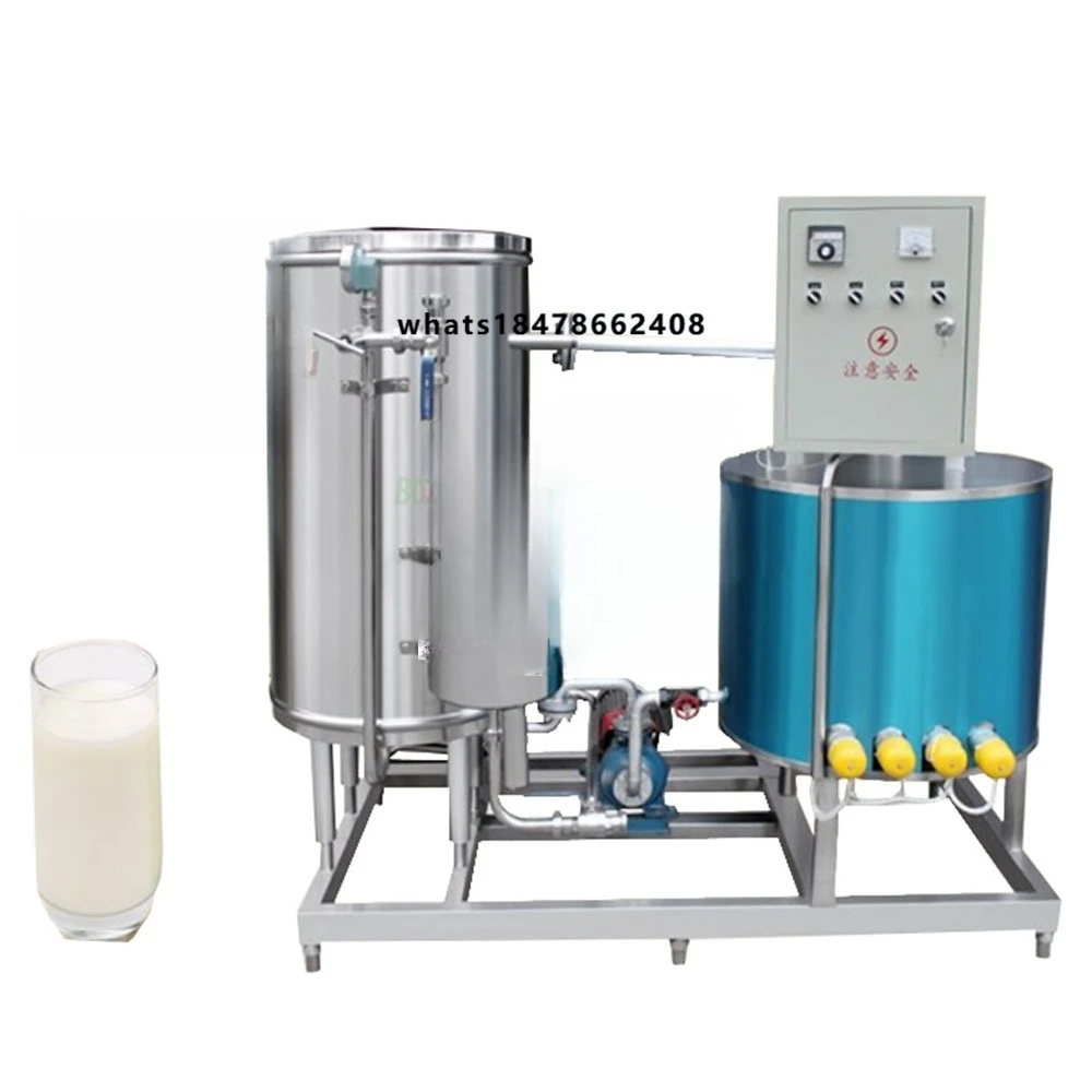 500 1000 2000 5000 Liter Fruit Pulp Juice Milk Wine Industrial SUS304  Electric Heating Coil UHT Sterilization Machine