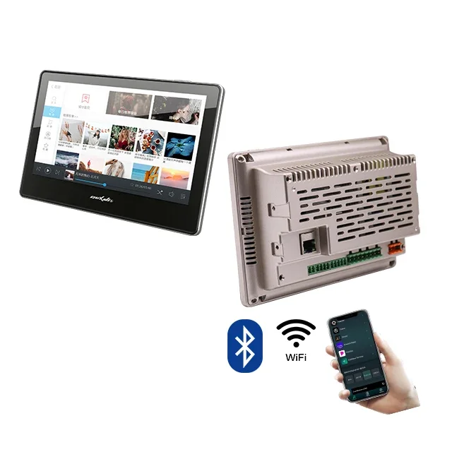 Touch Screen Remote Control Wireless Multiroom WiFi Background Music Smart Home In Wall Amplifier