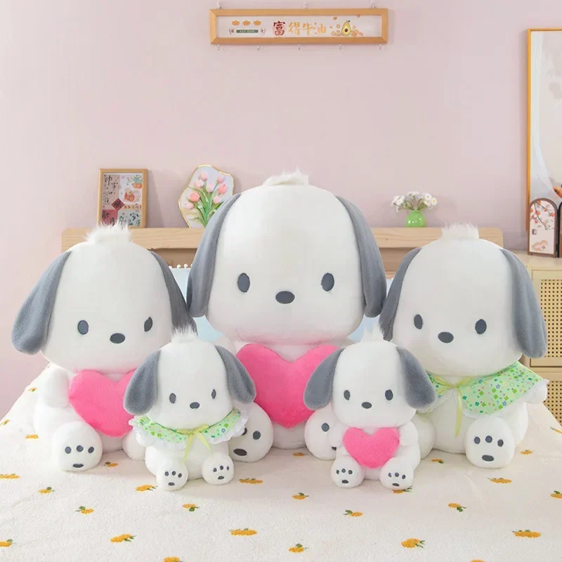 

35-60cm Sanrio Pochacco Plush Toy Anime Kawaii Pochacco Soft Stuffed Doll Cute Sofa Cushion Room Deco Pillow Kids Birthday Gift