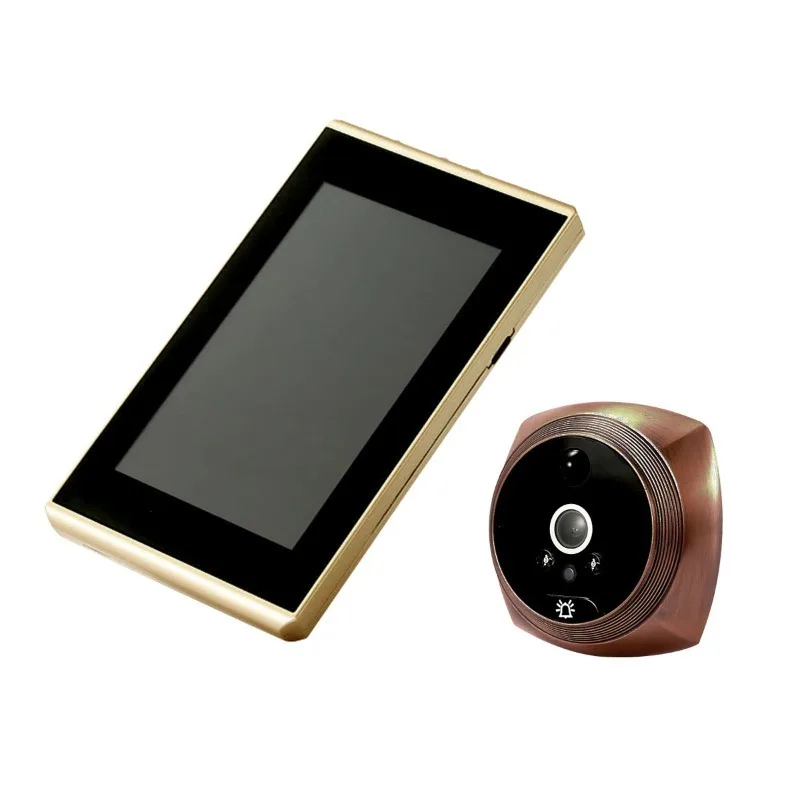 4.3 inch 1080P Video peephole Digital Door Camera Doorbell 160 Degree Angle Peephole Viewer video Eye Outdoor Door Bell