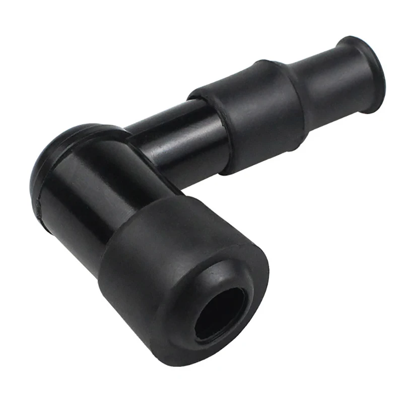 [L] Spark Plug Cap 90 Degree Non Resistor Plug Cap Cover For Motorcycle Dirt Bike ATV Quad Buggy Scooter