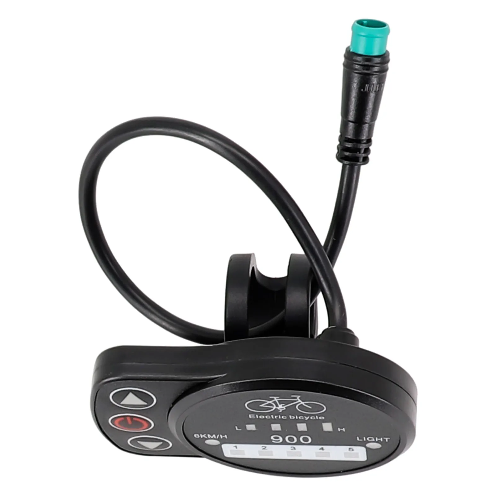 

KTLED900 Дисплей спидометра для Pedelec 24 В/36 В/48 В Совместимость напряжения Индикатор уровня заряда батареи Функция автоматического выключения