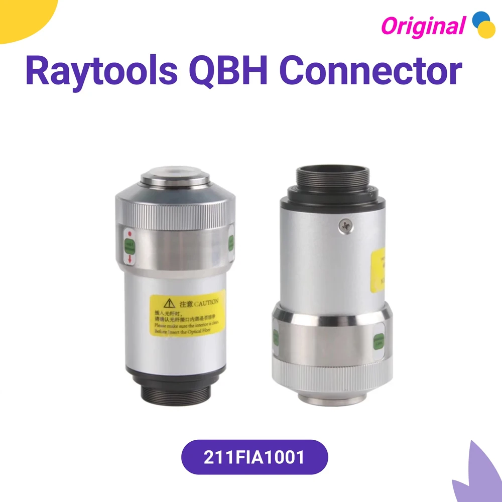 Header Raytools Original QBH Connector 211FIA1001 For Raytools BT240 BT240S BM109 Fiber Laser 1064nm Cutting Machine