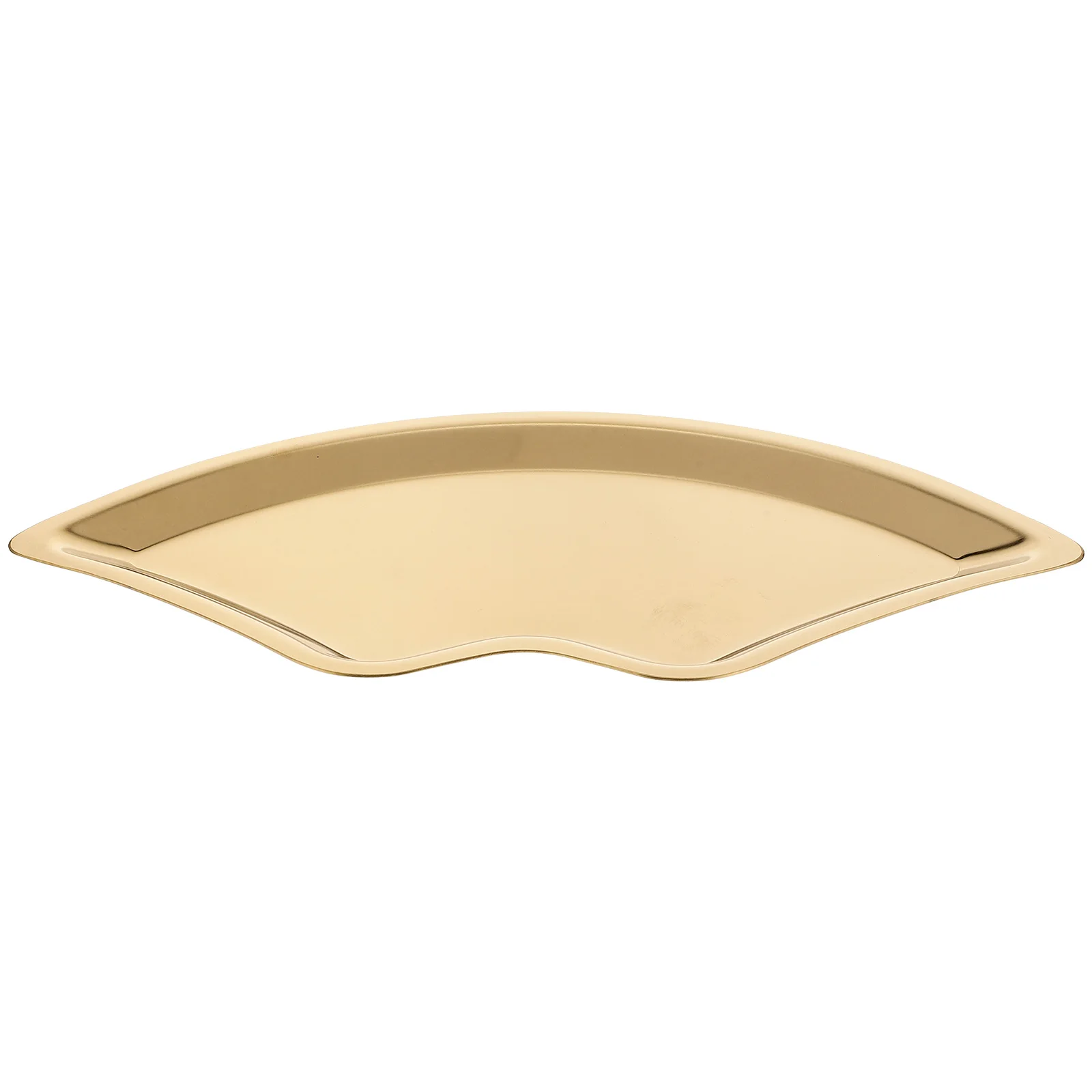 

Lip Shaped Jewelry Tray 430 Stainless Steel Plate Desktop Holder for Accessories Storage Display Dish