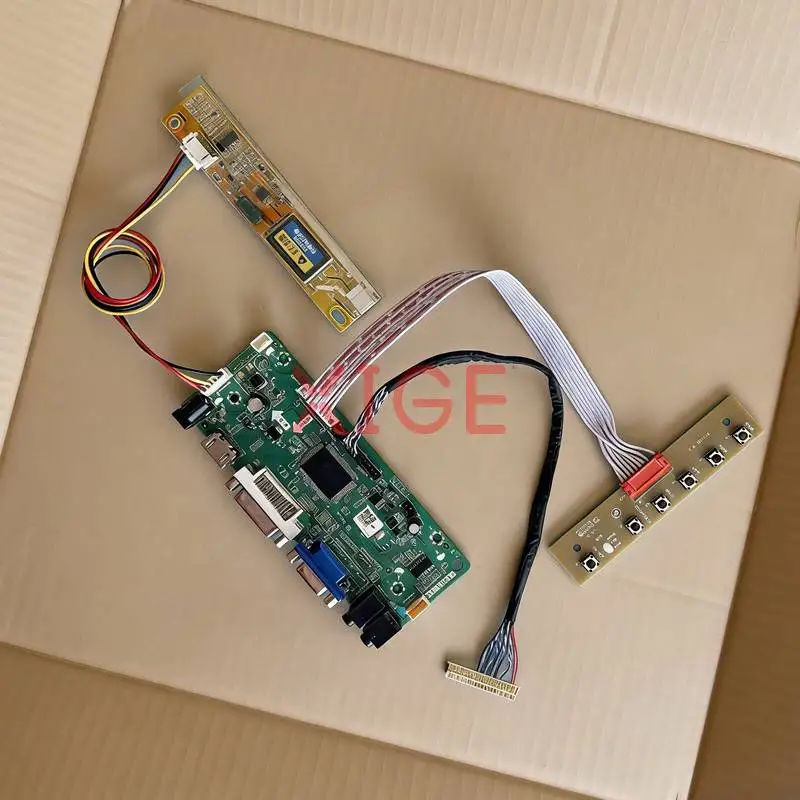 

For LTN160HT01 N184H3 LQ164M1LD4C LQ164M1LD4A Matrix Controller Board DIY Kit HDMI+DVI+VGA 1920x1080 1-CCFL LVDS-30Pin 1920*1080