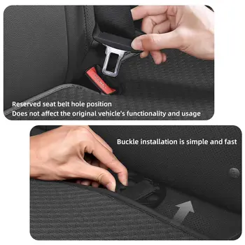 適用於BMW X3 X5 X6 F20 F10 F11 F25 F15 F48 E53 E36 E46 E90 E91 E60 E61 E70 E71 E83 E84 E87 E81 的通用汽車座椅墊套 10 最佳銷售 BMWX6 E71後座 - №9